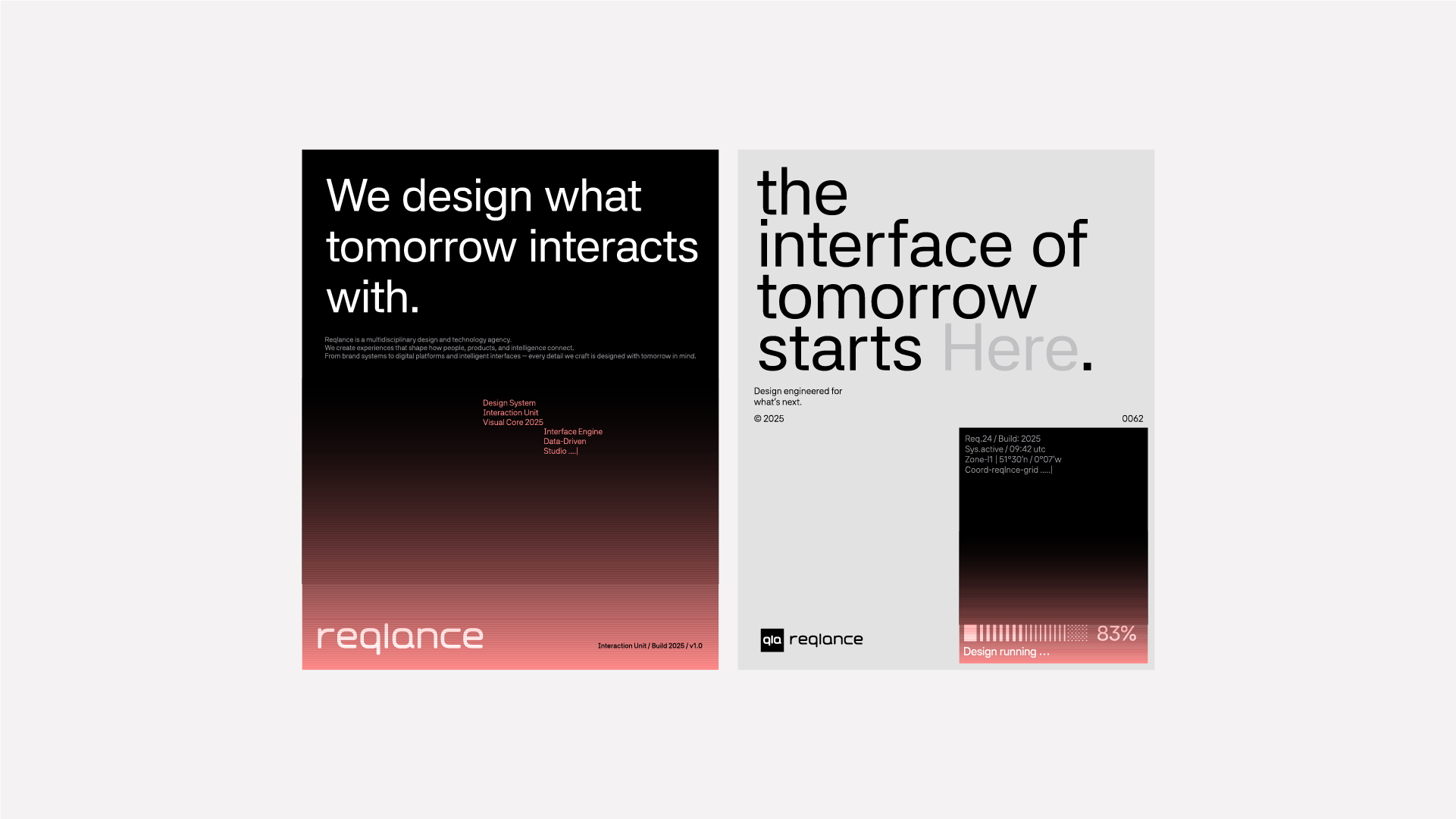Reqlance — Bespoke Brand Identity Architecture